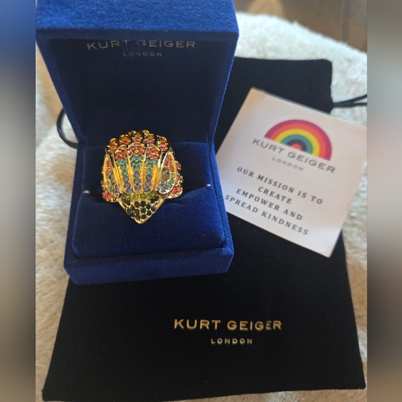 New Kurt Geiger London Ring Size 8 - Picture 1 of 6